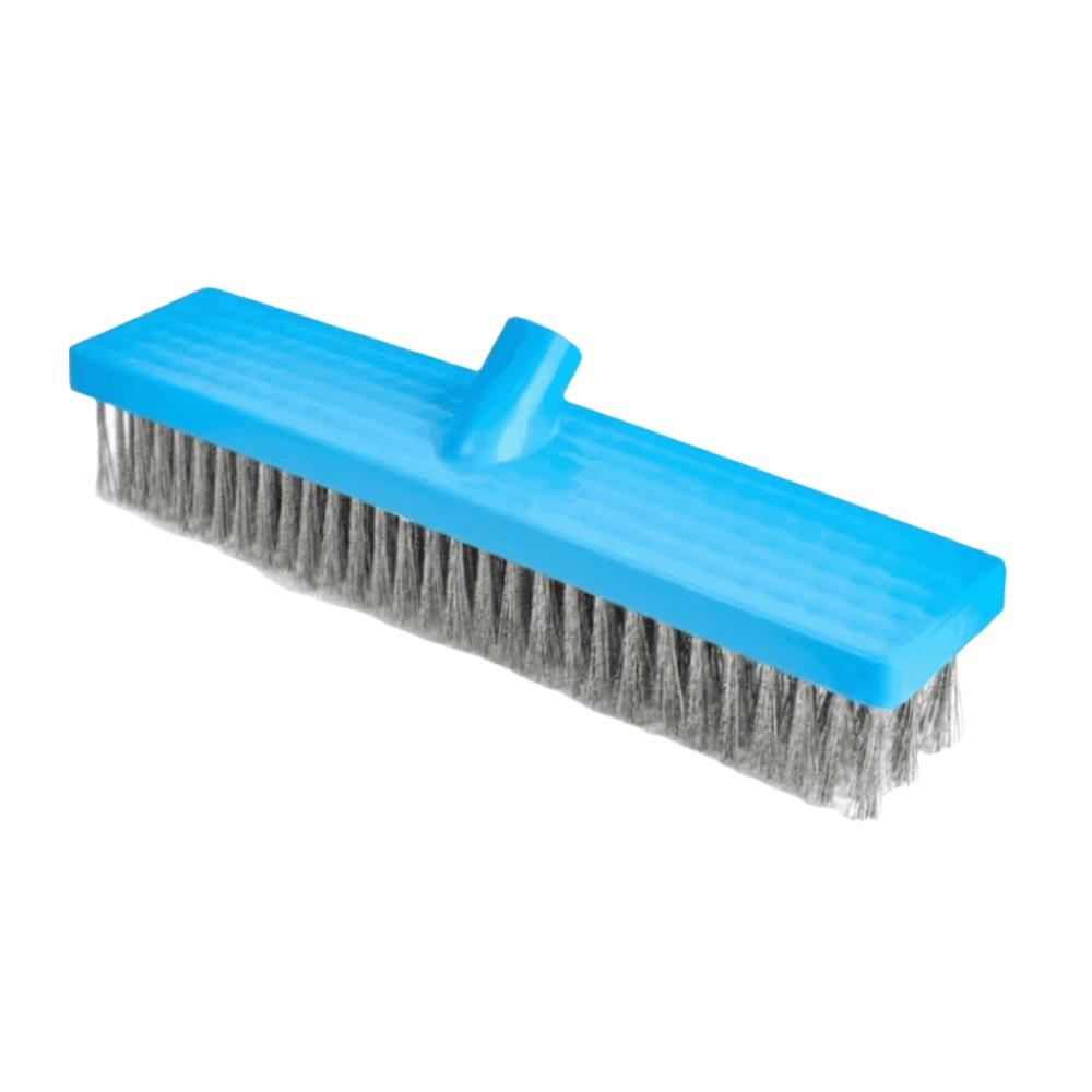 Long Handle Floor Wire Brush Stainless Steel Stiff Bristle Tile Scrub Brush Telescopic Handle Rough Bristle