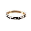 Enamel Enamel Flower Bangle Traditional Women's Hand Bracelet Vintage Cloisonne Bangle  Ladies