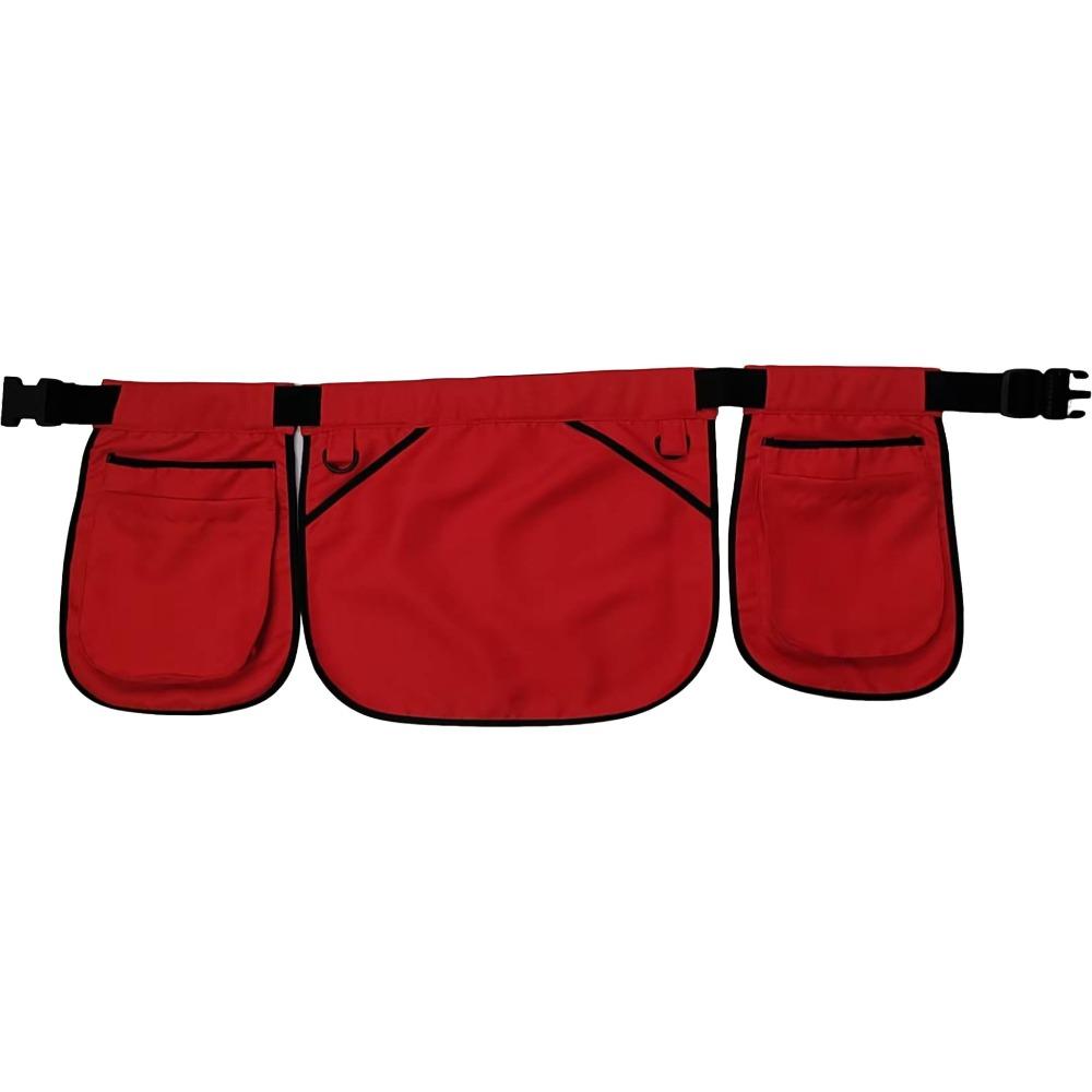 

Waterproof Adjustable Belt Apron Large-capacity Multi-Function Tool Pouch Mountaineering Red