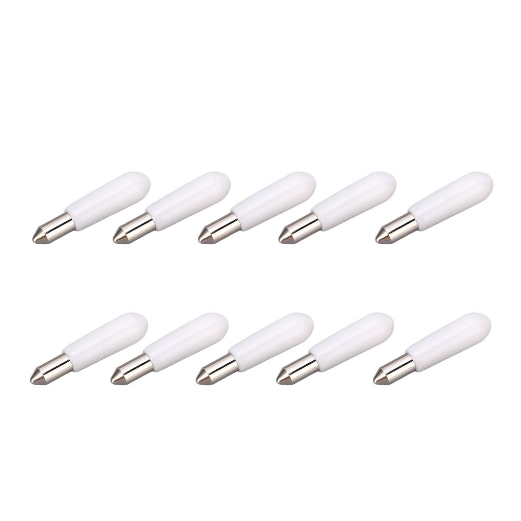 10PCS Point Blades Replacement Medium Coarse 45 Degree Alloy Steel Blade for DIY Cutting Machine