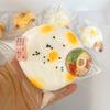 Simulated Food Stress Ball Potato Rice Cake Squishy Fidget Squeeze Toy Soft Elastic for Adult Kids Stress Relief Home Desk Decor