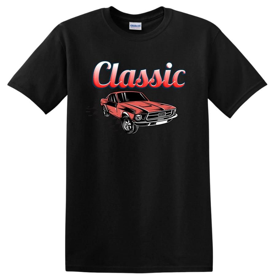 Classic Car Graphic T Shirt Vintage Auto Enthusiast Tee Retro Muscle Car XL
