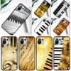 Piano Keys Vintage Music Notes Cover For Xiaomi 14T Pro 11T 12T 13T 13 14 Ultra POCO X7 Pro X3 X5 F3 F5 F6 M6 X6 Pro Case