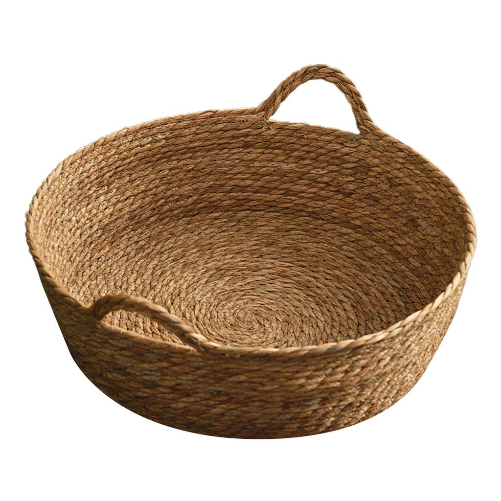 Geflochtener Katzenkorb Indoor Spielkorb Kleiner Hundebett Winter Sommer Langlebig Handgeflochten