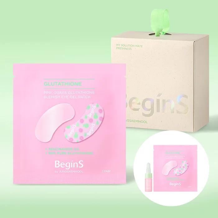 Pink Guava Glutathione Blemish Eye Patch (Blemish Serum 5ml + 1 Eye Gel Patch Gift)