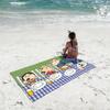 Cartoon C-Charlie and L-Lola Towel Soft Lightweight Anti-Sand Large Beach Towel Quick-Drying Bath Sports Family