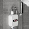 LCD Temperature Display Electric Shower Heater Quick Heating Water Heating Device  Tap Sink Faucet