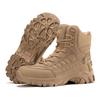 Men's Large Military-Style Outdoor Hiking Boots - Wear-Resistant, Anti-Kick, Ideal for Camping and Sports.