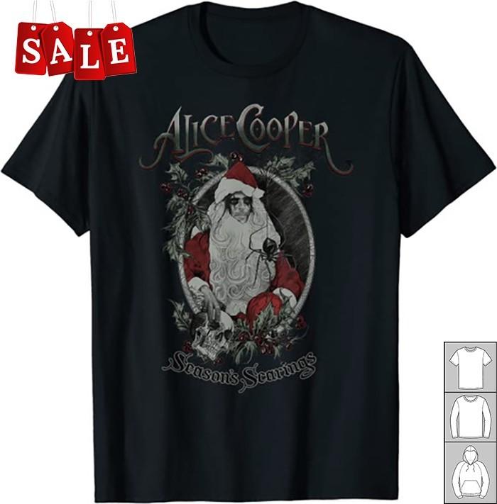 New Alice Cooper season scaring Christmas Gift Unisex All Size T-Shirt MD83 Unisex T-Shirt XXXL