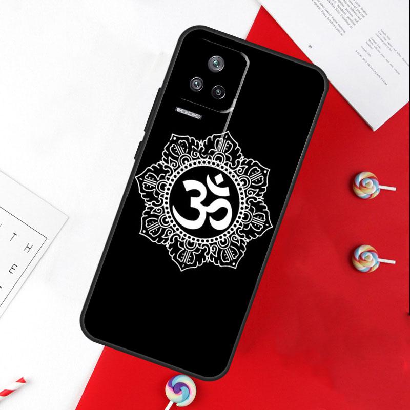 Yoga Om Hindu Symbol Cover For Xiaomi 13T 11T 12T 14T Pro 13 14 15 Ultra POCO X7 Pro X3 X5 X6 F5 F6 M6 Pro Case