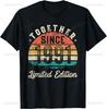Retro Vintage 1991 T-Shirt 34 Jahre Alt Geburtstag 33. Geburtstag Tee T-Shirt Personalisierte Kleidung Anpassbar Camisas Ropa Hombre