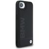 BMW Leather Hot Stamp Case for iPhone 16e / 17e Black