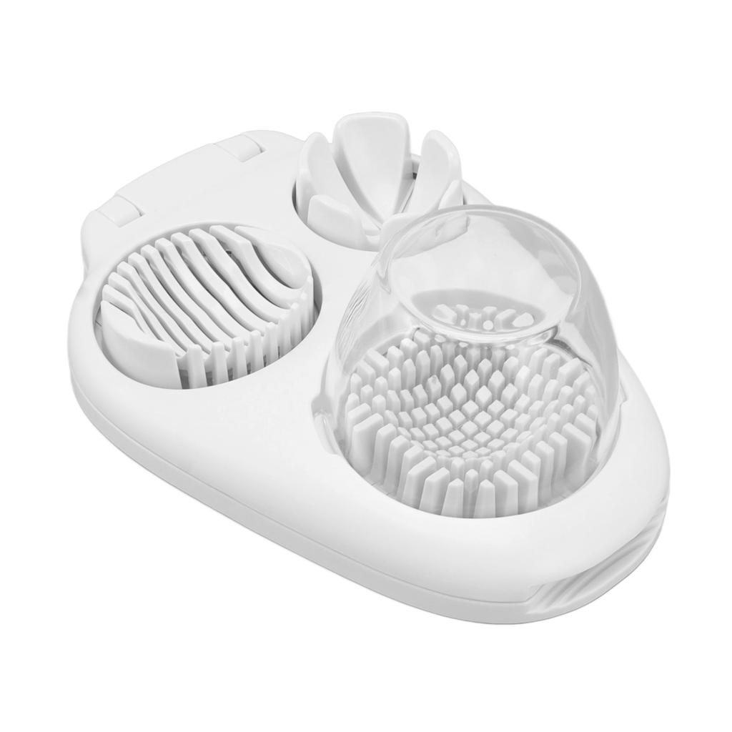 Kráječ vajec 3 režimy krájení Kuchyňský kráječ na vařená vejce na ozdobu salátový sendvič