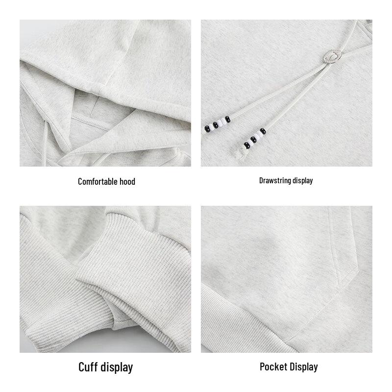 Jeanswest Men's Casual Hooded Sweatshirt