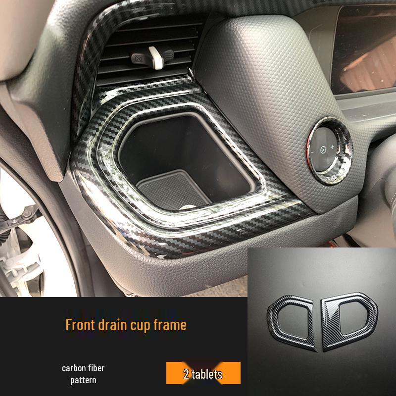 Gear Shift and Cup Holder Decorative Frame for 2021-2024 Fit LIFE (4th Gen)