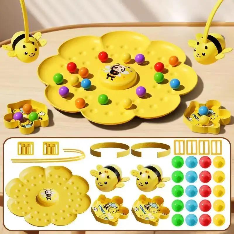 

Top Quality Little Bumblebee Board Game Puzzle Fishing Toys Interactive Educational Toys For Kids Christmas Gift Family Game