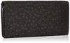 Long Billfold Black Deerskin x Black Dragonfly Pattern [Indenya] Wallet, M, 2109-01-008, Lacquer,