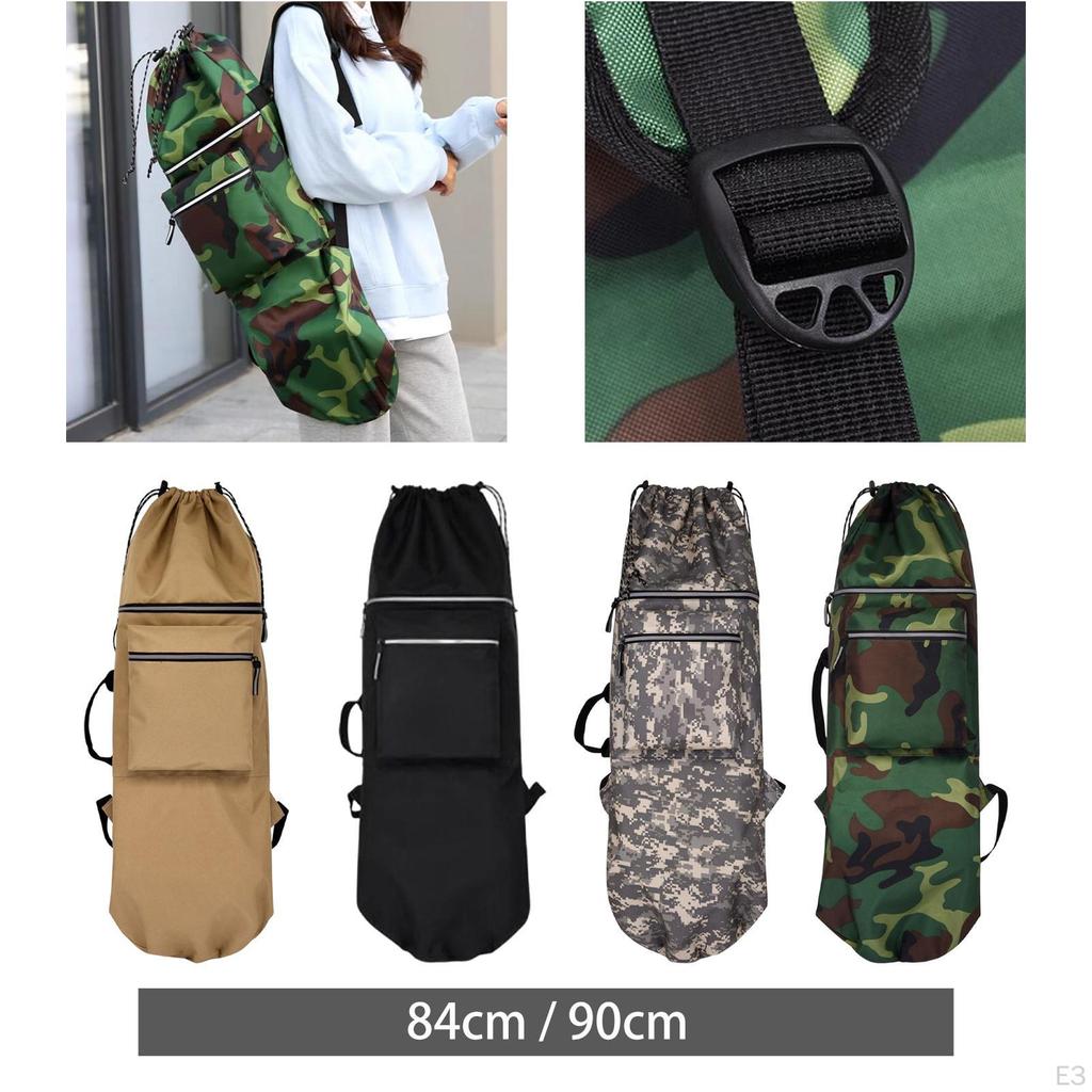 Skateboard Backpack for Board Storage and Travel