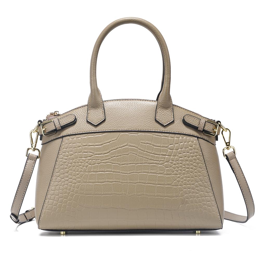 Zency Women's Large Capacity Luxury Leather Tote Shoulder Handbag Shopper Bag