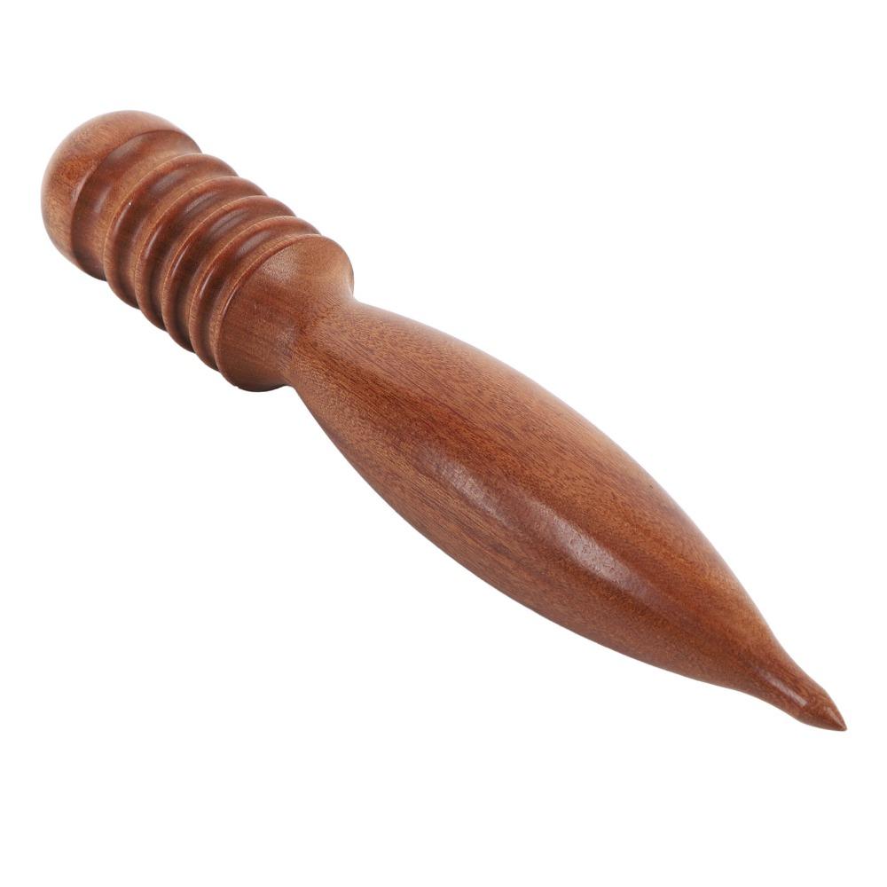 5 Grooves Leather Grinding Rod Leather Burnishing Tool Burnishing Polishing Sanding Grinding