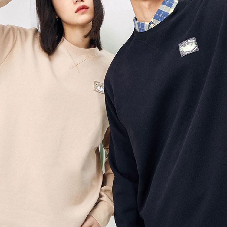 Anta Tricou Casual Sport cu Gât Rotund Pulover Unisex Topuri Negru 952218701-5