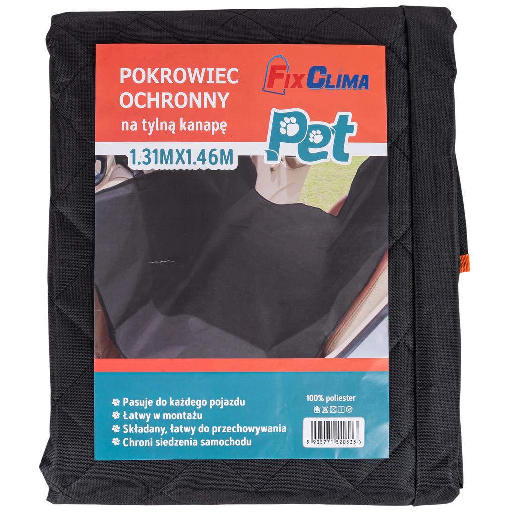 DOG MAT FOR CAR SEAT COVER UNIVERSAL BLACK