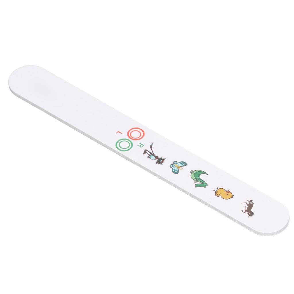 Children Vision Optometry Test Card Clear Cartoon Pattern Fixation Stick Vision Tester for Eye Hospital