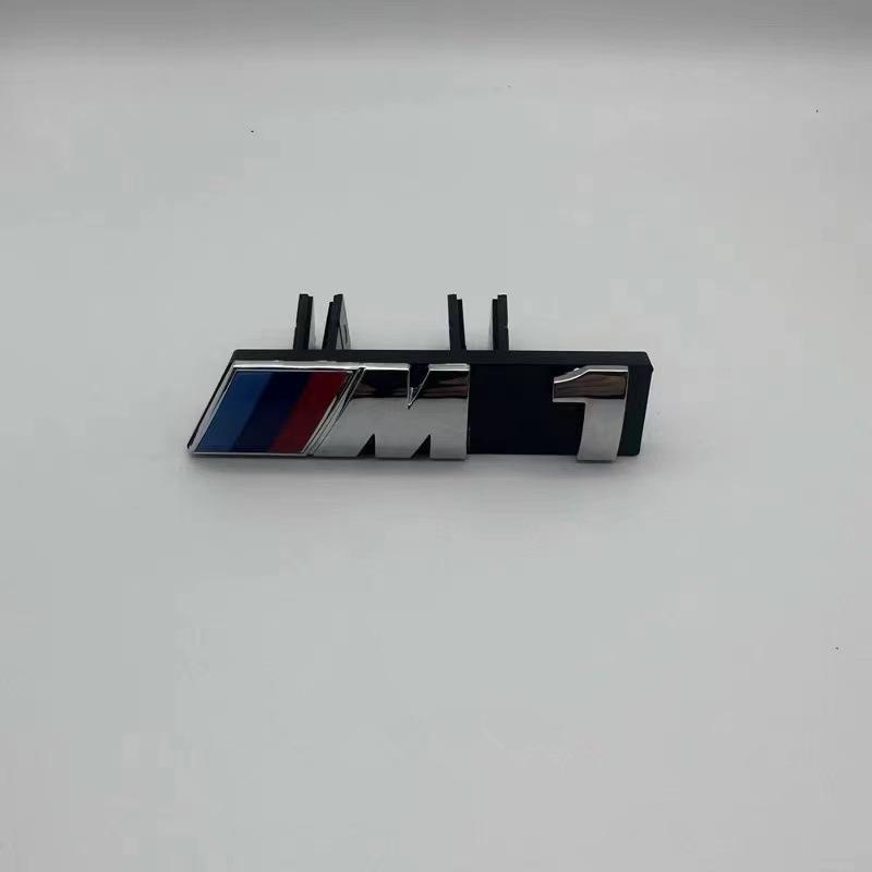 NEOW3 3D Car Front Grille M Badge Emblem Decoration Accessories For Bmw Performance M E46 E90 F20 E39 F10 X3 E83 E61 E91 E87 E60 E93