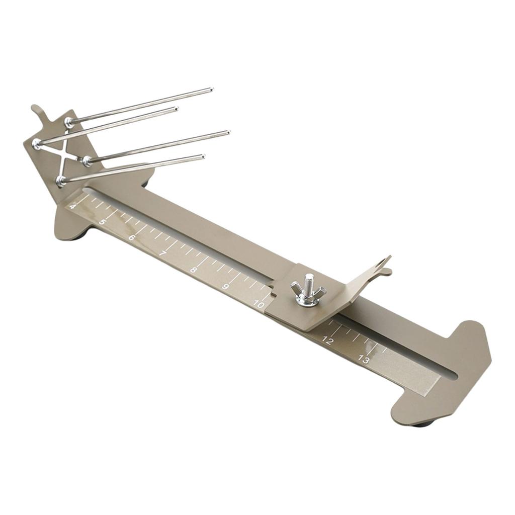 ג'יג לצמידי פרקורד לצמידים שזירת חבל מצנח אריגה נירוסטה כלי לשזירת פרקורד מתכוונן