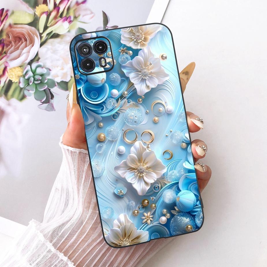 For Motorola Moto G50 5G Case XT2149-1 Luxury Bow Flowers Painted Cover Soft TPU Phone Case For Moto G50 MotoG50 5G Fundas Coque