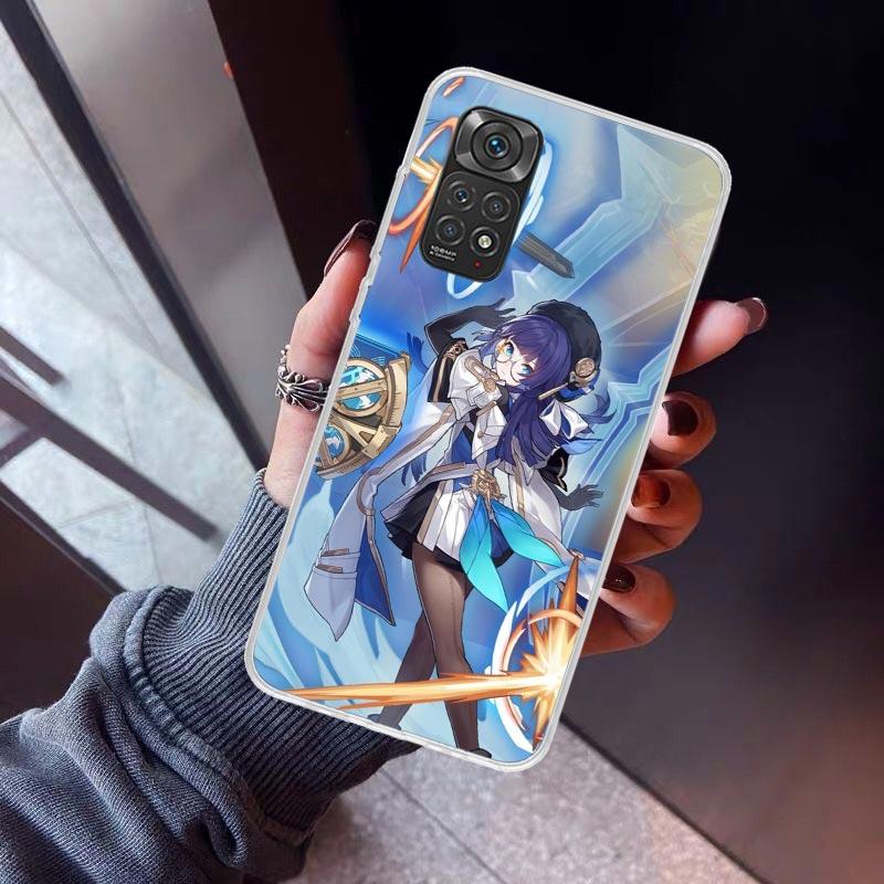 

Honkai Star Rail Pelageya Phone Case For Xiaomi Redmi Note 10 11 12 13 14 15 Pro Plus 11S 12S 14S 11T 11E 10S Soft TPU Back Cove Note 13 Pro Plus