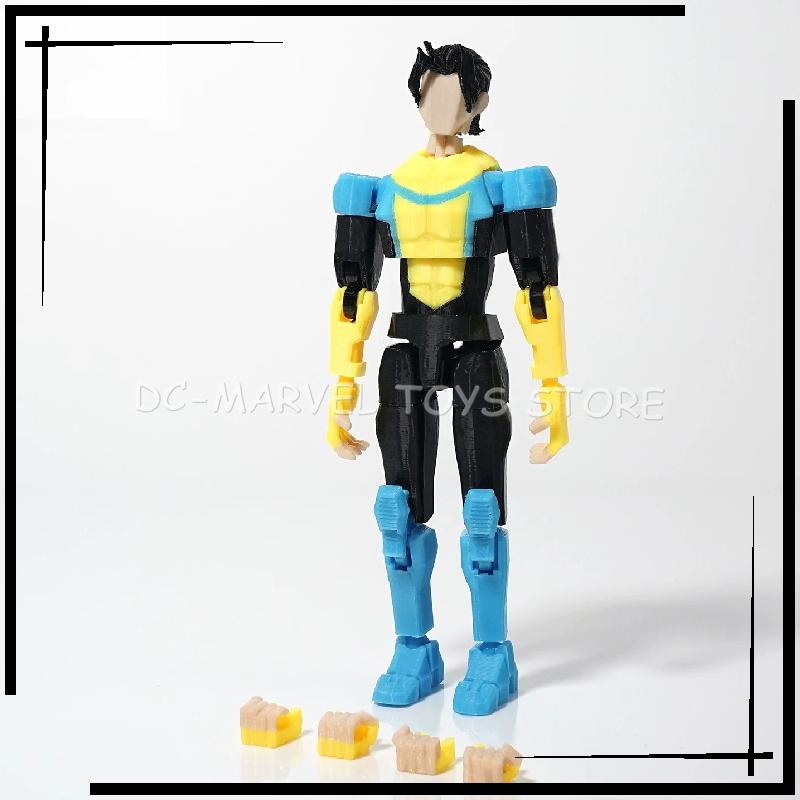 En Stock Nuevo Figuras de Acción Invincible Toys Impresas en 3D T13 Dummy 13 Superhéroes Juguetes Articulados Móviles Cambiaformas