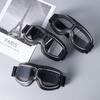 Retro Harley Motorcycle Windproof Riding Goggles and Helmet Glasses for Off-road