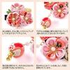 Hair accessory for girls, suitable for Shichi-Go-San (7-5-3) celebrations, coming-of-age ceremonies, furisode (long-sleeved kimono), and graduation