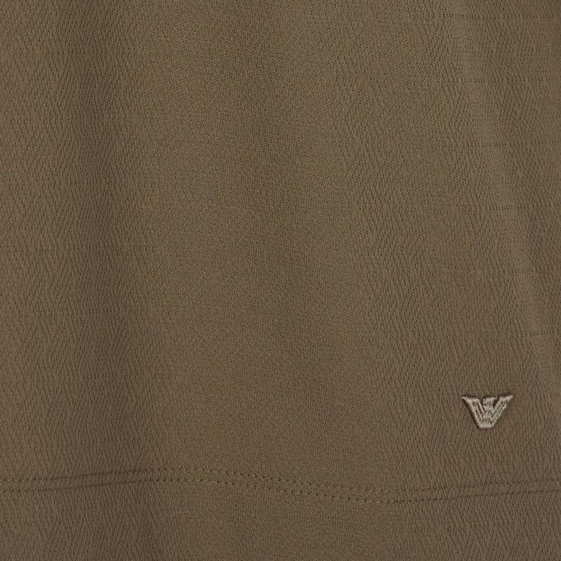 Emporio Armani Solid Color Crew Neck Short Sleeve Pullover T-Shirt Men tops EM003011-AF10762-F6120