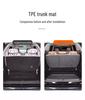XPeng X9 TPE Trunk Mat: Eco-friendly, Waterproof, Wear-resistant Car Interior Accessory.