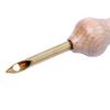 1Set 5mm Knitting Embroidery Pen Wooden Handle Weaving Multi Purpose Punch Needle Threader Set DIY Tool Sewing Accessories
