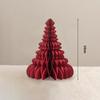2026 Christmas Tree Honeycomb Ball 3D Folding Christmas Tree Ornament Desktop Decoration  for Xmas Navidad Happy New Year Decor