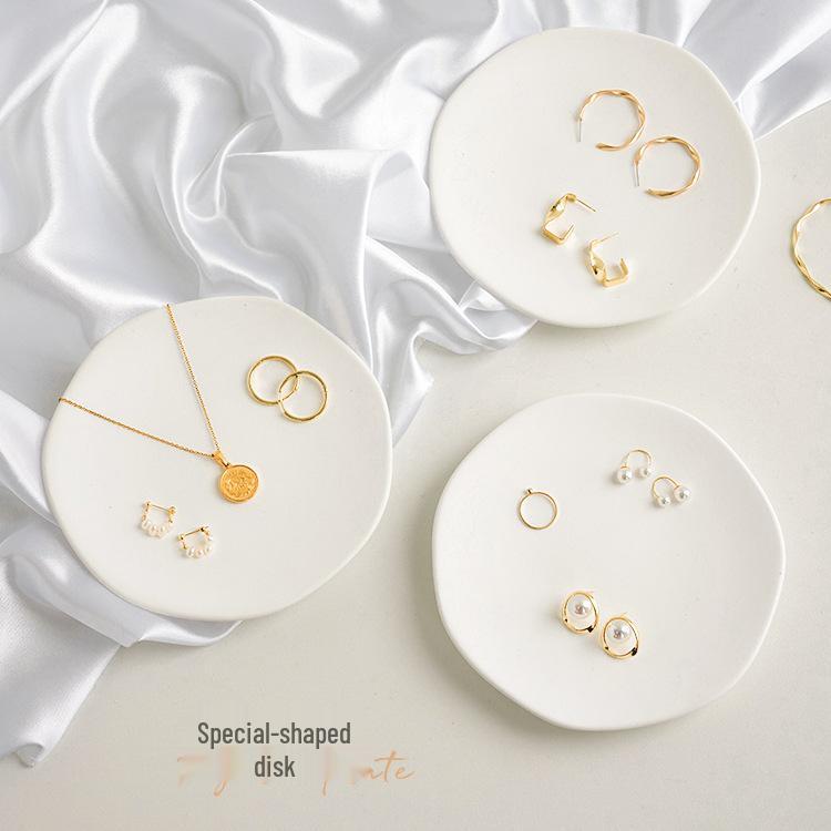 Creative Gypsum Disc - Jewelry Display & Photo Props