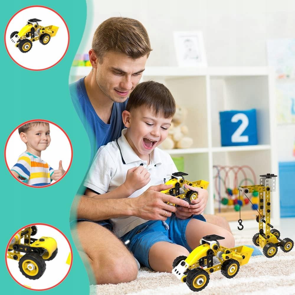 [PACZB][5] Construction Blocks Vehicles Mega Constructor 8in1 U472
