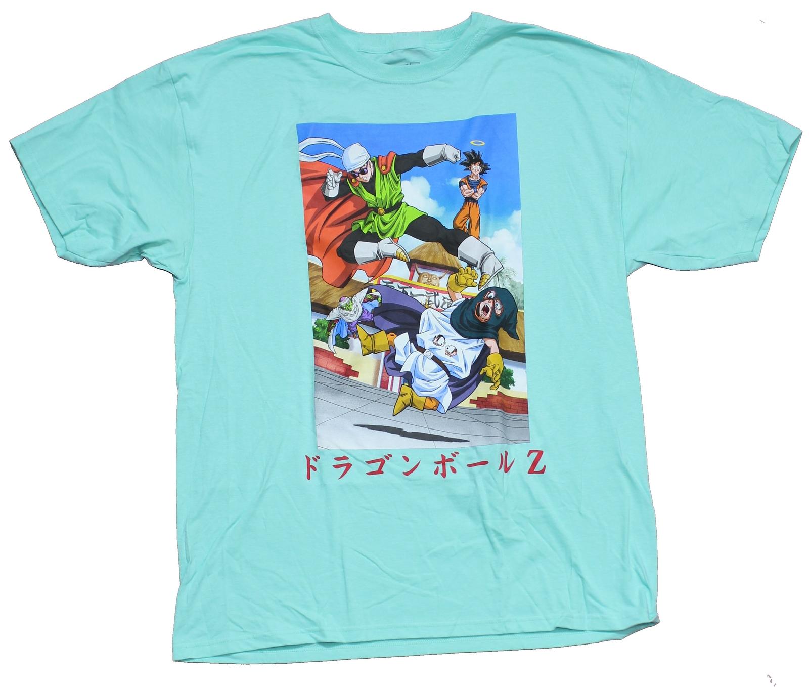Dragon Ball Z Mens T-shirt Great Saiyaman Front And Center of Group S
