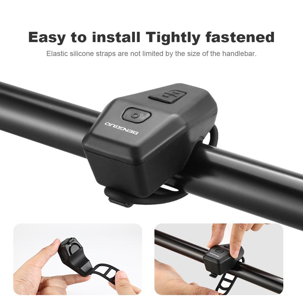 Campanello per Bicicletta Elettrica con Allarme Antifurto Clacson Elettrico per Moto Clacson Elettronico Impermeabile Accessori per Bicicletta