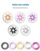 RIRO Ultra-light Center Lock Disc Brake Rotor for Mountain and Road Bikes, 140/160MM, Heat Dissipation.