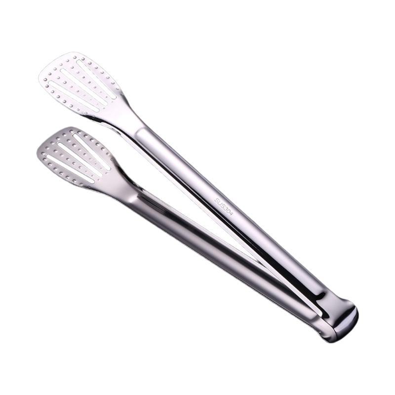 Stainless Steel Food Serving Tongs Kitchen Food Clip BBQ Salad Steak Tong Stainless Steel Food Serving Tongs Kitchen Food Clip BBQ Salad Steak Tong