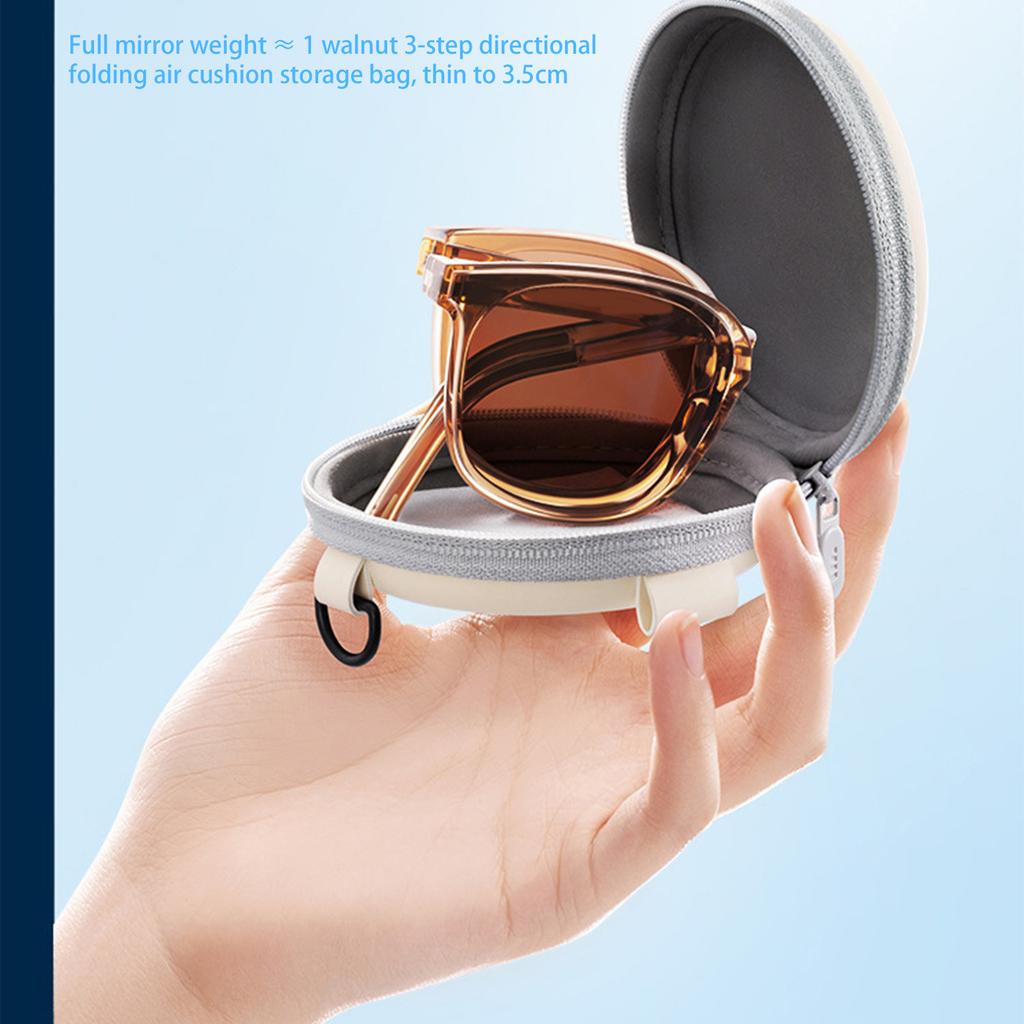 Fashion Women Foldable Sunglasses Case Protective Case Foldable Sunglasses Case Box Foldable Reading Eyeglasses Box