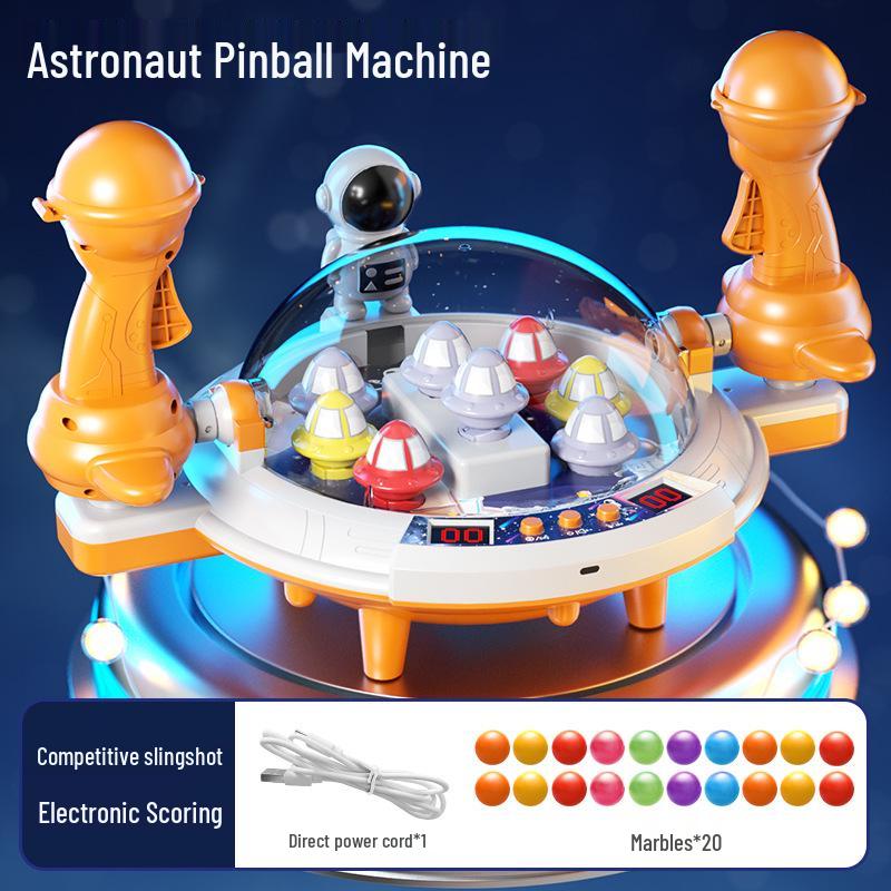 

Звездное пространство Битва на пинболе для двух игроков: Развивающая интерактивная игрушка для родителей и детей