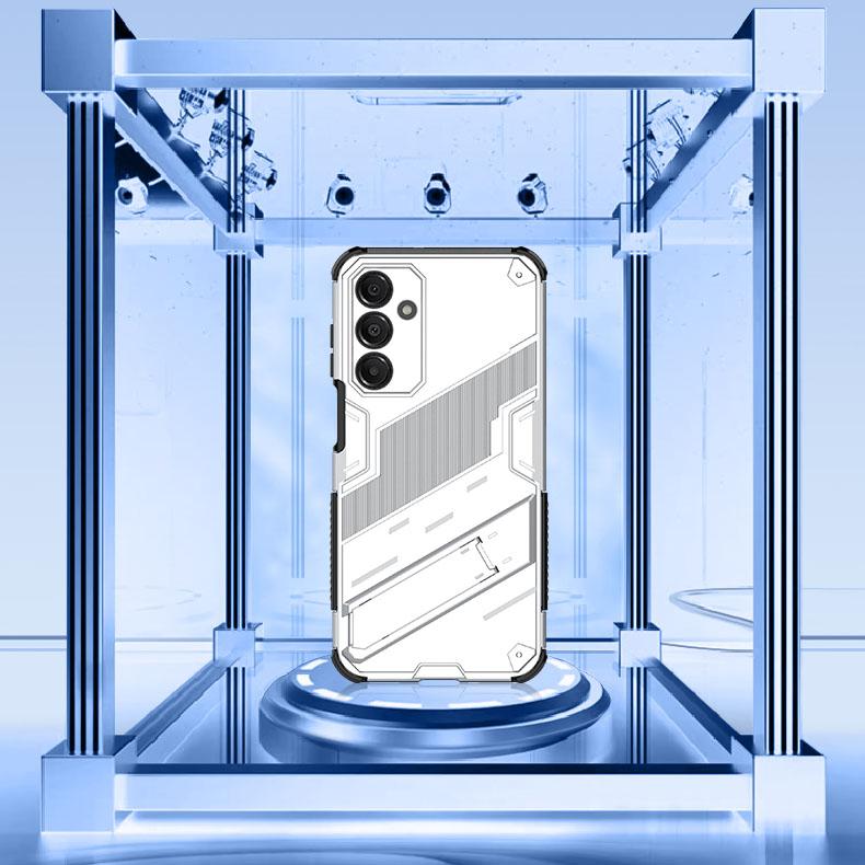 Shockproof Armor Stand Case For Samsung Galaxy S26 Ultra S25 Edge S24 Plus S23 FE A15 A25 A35 A54 A55 A16 A26 A36 A56 5G Hidden Phone Holder Cover