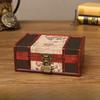 Wooden Storage Antique Box With Lock For Jewelry Cosmetics Decorations Home