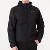 Nike Therma-FIT Herren Winddichte Kapuzen-Lauf-Trainingsjacke Schwarz DD5645-010