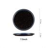 Steak plate plate Household creative black sushi Commercial Japanese food Dim sum flat plate breakfast dishes and plates sets